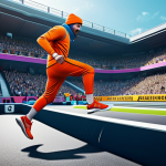 **

"A skilled Tales Runner character executing a perfect parkour move in a vibrant, fantasy-themed race track, fully clothed in a stylish, sporty outfit, emphasizing speed and agility. Background includes cheering crowds and challenging obstacles. Safe for work, appropriate content, family-friendly, professional digital art, perfect anatomy, dynamic pose."

**